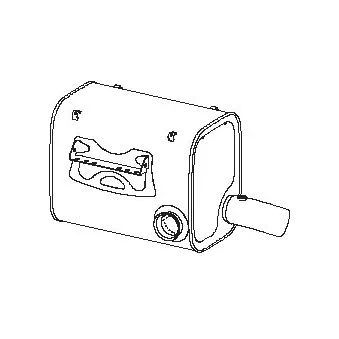 Silencieux central DINEX