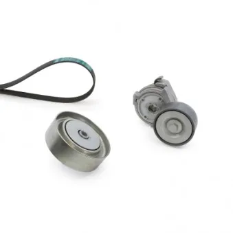 Jeu de courroies trapézoïdales à nervures GATES