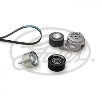 Jeu de courroies trapézoïdales à nervures GATES