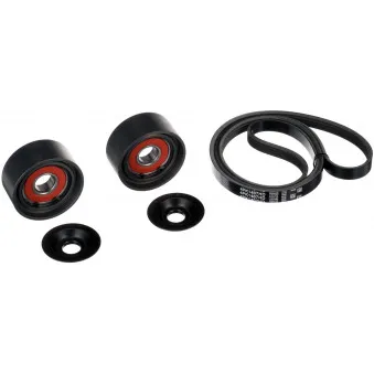 Jeu de courroies trapézoïdales à nervures GATES