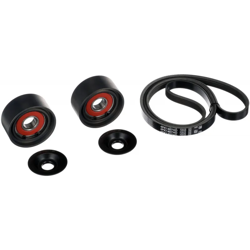 Jeu de courroies trapézoïdales à nervures GATES K014PK1407HD