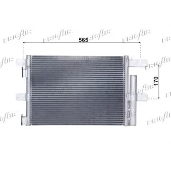 Condenseur, climatisation FRIGAIR