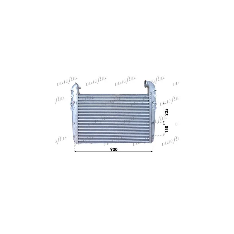 Intercooler, échangeur FRIGAIR 0722.3002