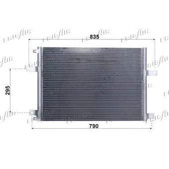 Condenseur, climatisation FRIGAIR