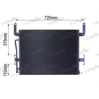 Condenseur, climatisation FRIGAIR