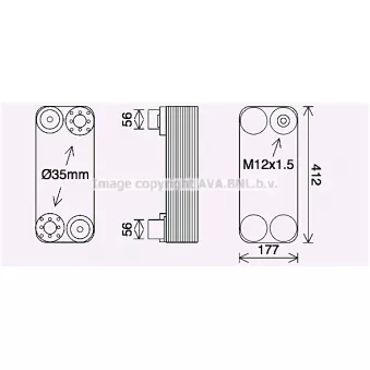 Radiateur d'huile TITANX SC3055