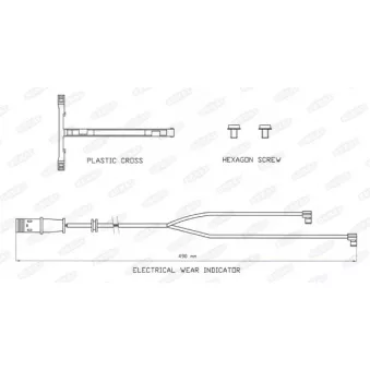 Témoin d'usure BERAL
