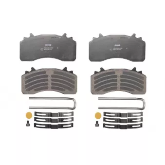 Jeu de 4 plaquettes de frein BERAL 29223 30,50 41 4 0539