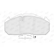 Jeu de 4 plaquettes de frein BERAL BCV29083TK - Visuel 1