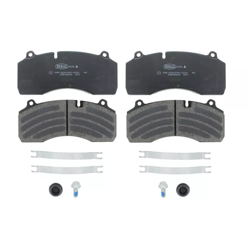 Jeu de 4 plaquettes de frein BERAL 29181 30,00 41 4 4581