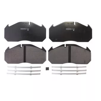 Jeu de 4 plaquettes de frein BERAL 29030 28,00 41 4 4567