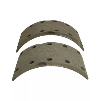 Garniture de sabot de frein BERAL 17900 13,10 60 3 1549