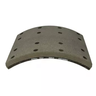 Garniture de sabot de frein BERAL 19932 20,00 00 4 1637