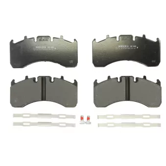 Jeu de 4 plaquettes de frein arrière BERAL 29169 30,00 41 4 5624