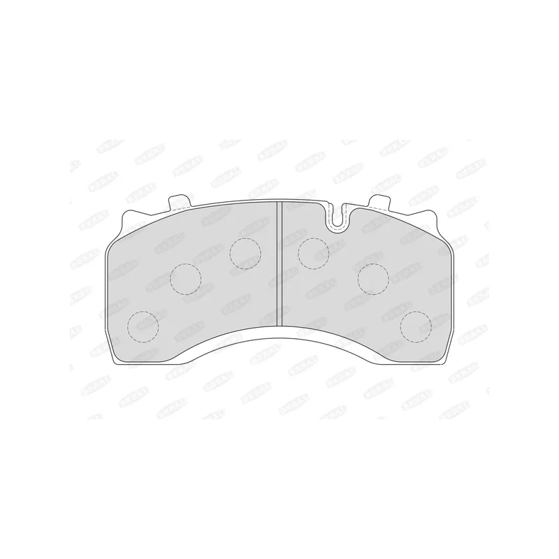 Jeu de 4 plaquettes de frein avant BERAL 29142 30,00 40 4 5724