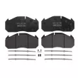 Jeu de 4 plaquettes de frein BERAL 29083 28,00 41 4 3422 - Visuel 1