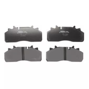Jeu de 4 plaquettes de frein arrière BERAL 29159 30,00 40 4 4569