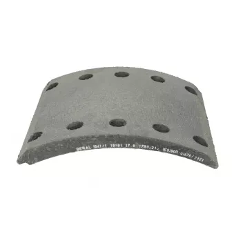 Garniture de sabot de frein BERAL 19191 17,80 00 8 1541