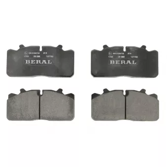 Jeu de 4 plaquettes de frein BERAL 29088 26,00 40 4 1723