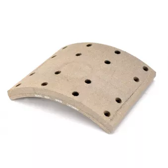 Garniture de sabot de frein BERAL 19932 21,00 00 4 1637