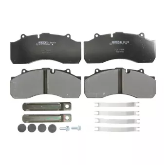 Jeu de 4 plaquettes de frein BERAL 29143 30,00 41 4 4550