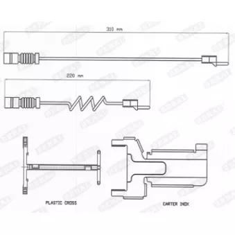 Kit de réparation d'étrier de frein BERAL