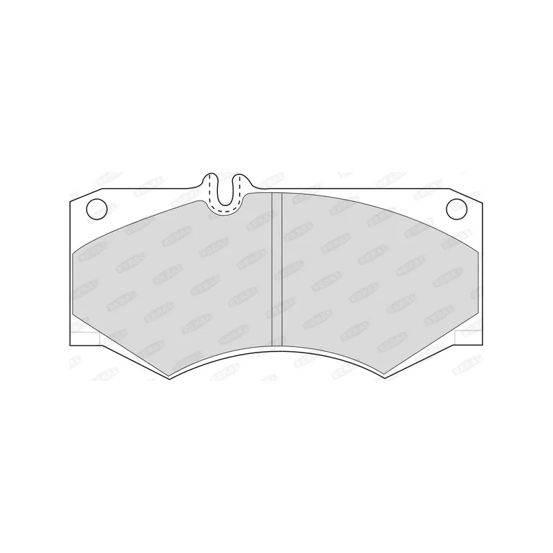 Jeu de 4 plaquettes de frein avant BERAL 29784 18,00 40 4 1720