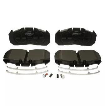 Jeu de 4 plaquettes de frein BERAL 29156 30,00 41 4 5674