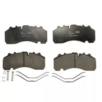 Jeu de 4 plaquettes de frein avant BERAL 29167 30,00 41 4 4575