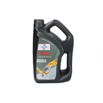 Huile moteur poids lourd FUCHS OIL TITAN TRUCK PLUS 15W40 5L