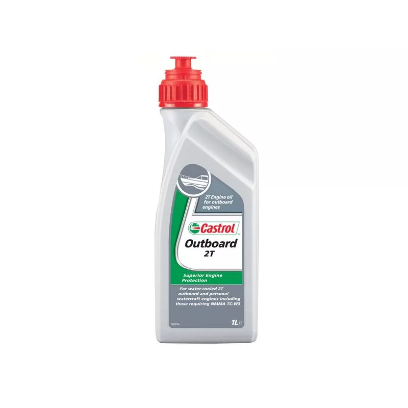 Huile moteur 2T CASTROL OUTBOARD – 1L CASTROL 151A16