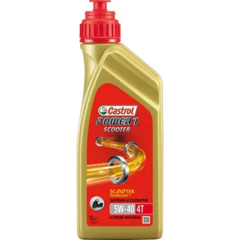 Huile moteur 5W-40 CASTROL POWER 1 SCOOTER 4T – 1L CASTROL