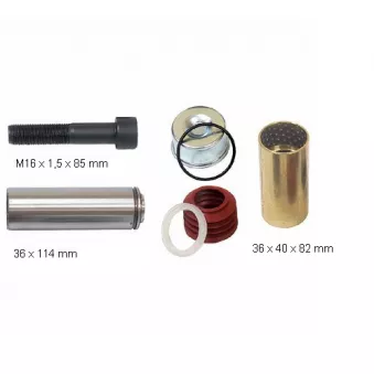 Kit de réparation d'étrier de frein BPART