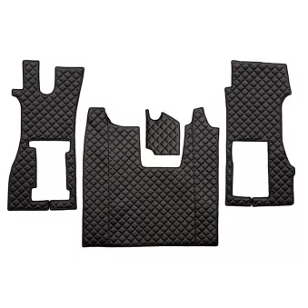 tapis de sol F-CORE FL37 BLACK/RED