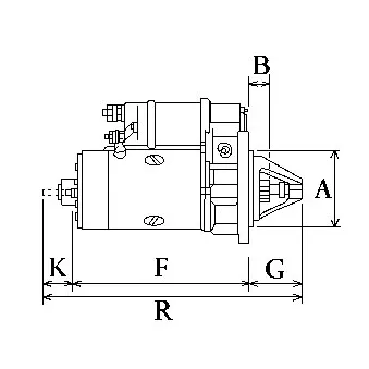 Démarreur CARGO 116598