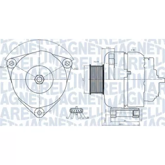 Alternateur MAGNETI MARELLI