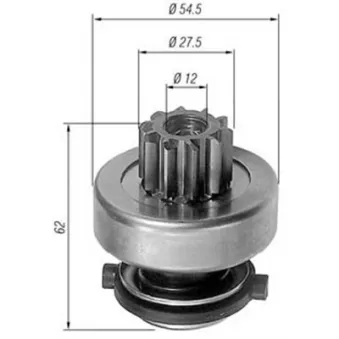 Petit engrenage, démarreur MAGNETI MARELLI