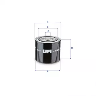Filtre de liquide de refroidissement UFI