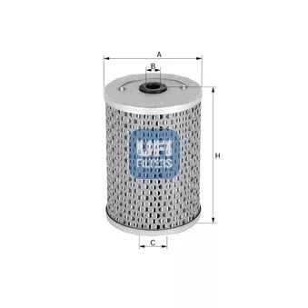 Filtre à huile UFI 22.033.00