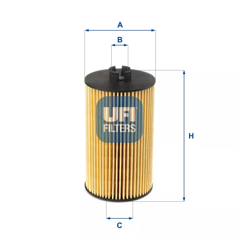 Filtre à huile UFI 25.007.00