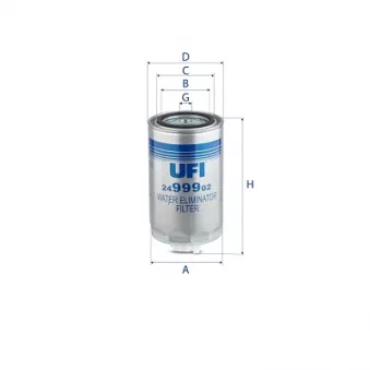 Filtre à carburant UFI