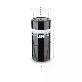 Filtre à carburant UFI