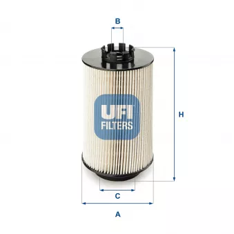 Filtre à carburant UFI