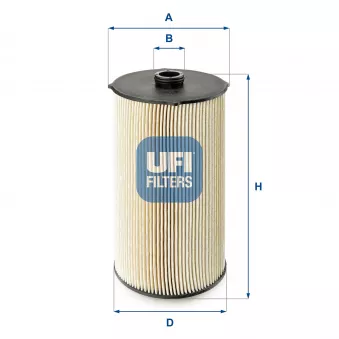 Filtre à carburant UFI