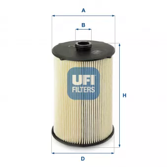 Filtre à carburant UFI
