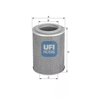 Filtre à huile UFI