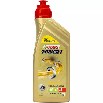 Huile moteur 10W-40 CASTROL POWER 1 4T – 1L CASTROL 15043E