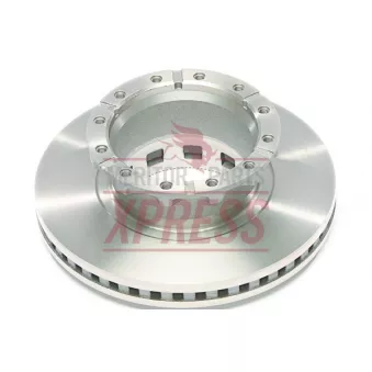 Jeu de 2 disques de frein arrière MERITOR