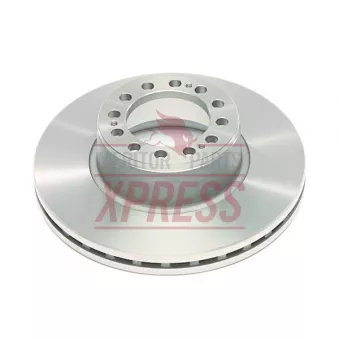 Jeu de 2 disques de frein avant MERITOR