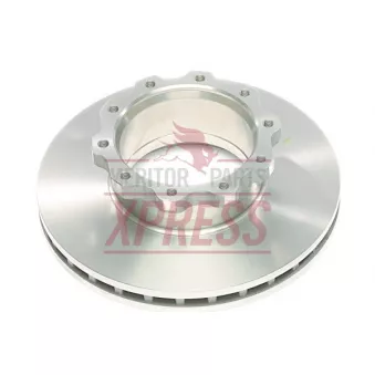 Jeu de 2 disques de frein avant MERITOR